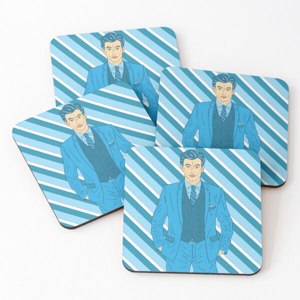 Item preview, Man in Blue designed and sold by serapika.