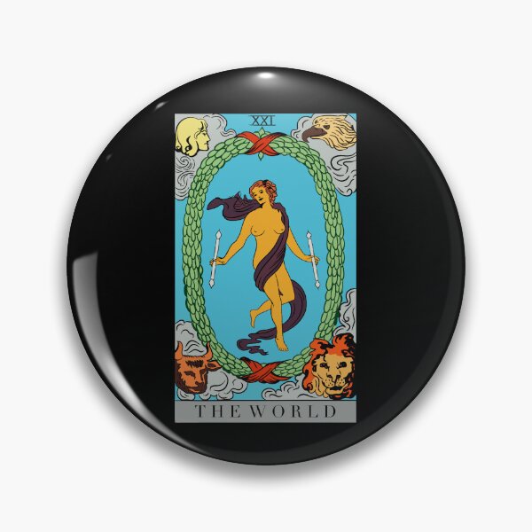 Item preview, The World Tarot Card designed and sold by sweet-chaos101.