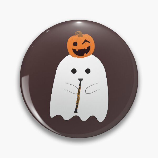 Item preview, Cute Boo Clarinet Player For Clarinetist And Orchestra Musician On Halloween Days designed and sold by Funwithmusic.