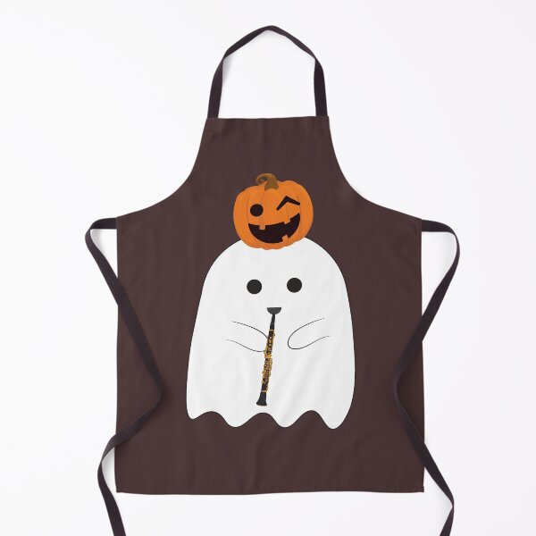 Item preview, Cute Boo Clarinet Player For Clarinetist And Orchestra Musician On Halloween Days designed and sold by Funwithmusic.