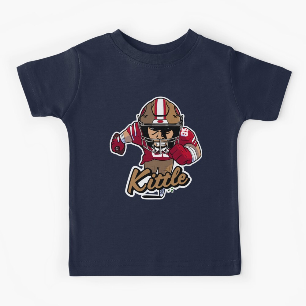 Kittle Jersey Red Kids T-Shirt for Sale by reevevi