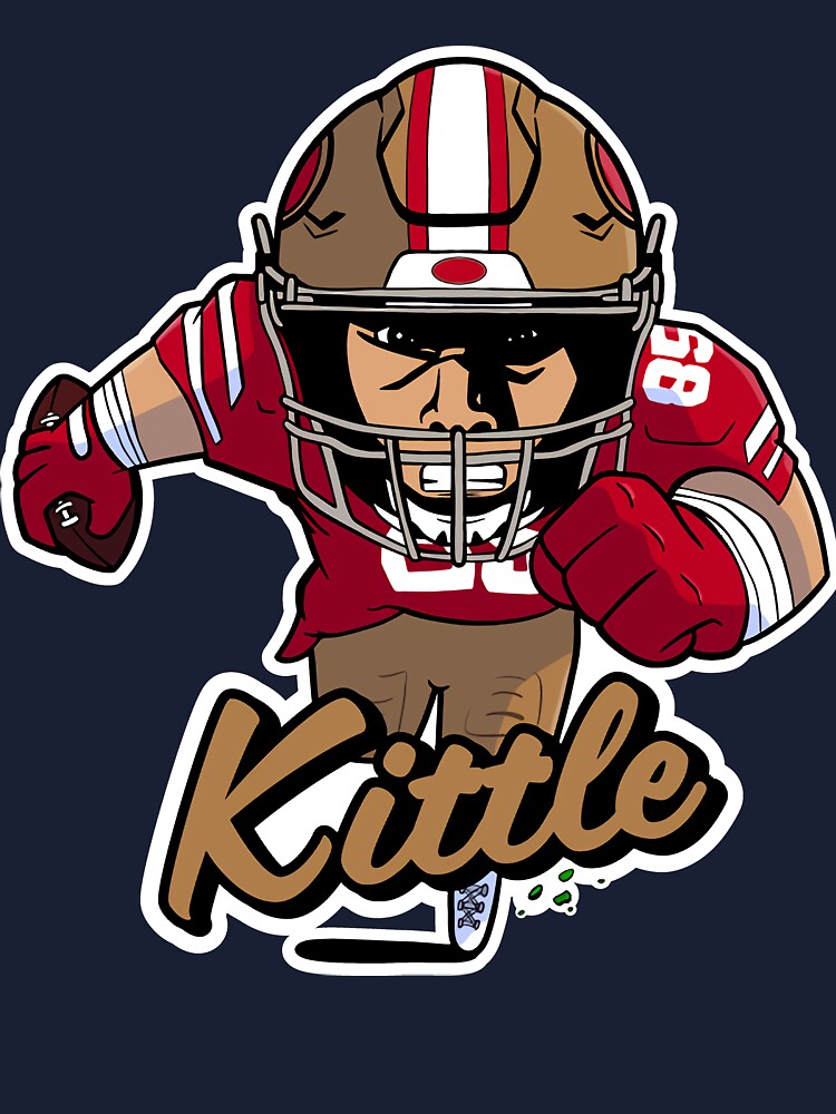 Kittle Jersey Red Kids T-Shirt for Sale by reevevi