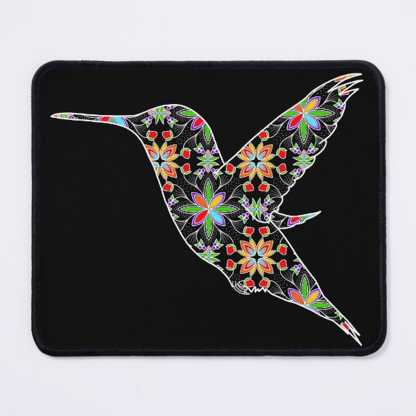 Item preview, Floral hummingbird designed and sold by Niibidoon.