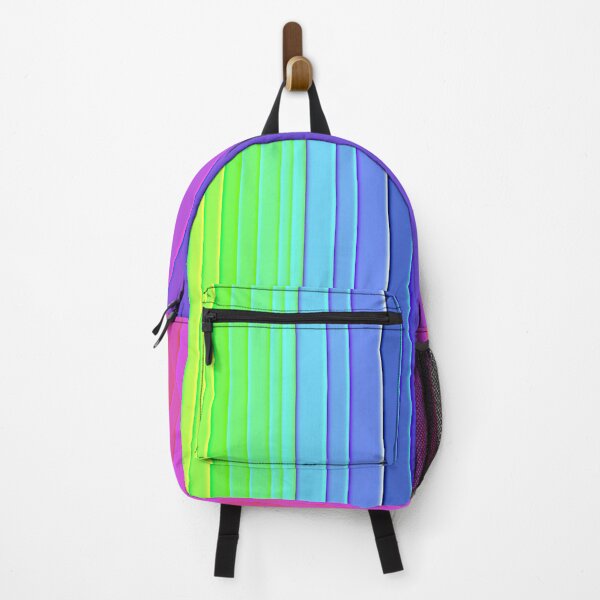 Item preview, abstract art seamless stripes of straight lines rainbow color gradient designed and sold by Psnj.