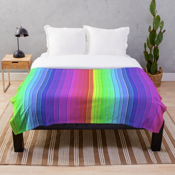 Item preview, arte abstracto rayas sin costuras de líneas rectas gradiente de color del arco iris designed and sold by Psnj.