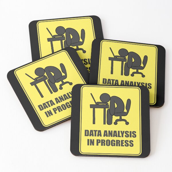 Item preview, Data Analysis In Progress Street Sign designed and sold by Science Lab Designs.