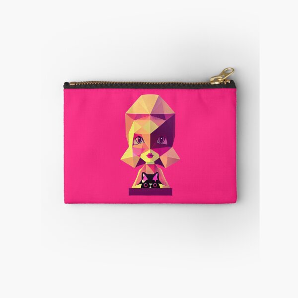 Item preview, Low Poly Girl and Her Toy Cat designed and sold by PolygonXYZ.