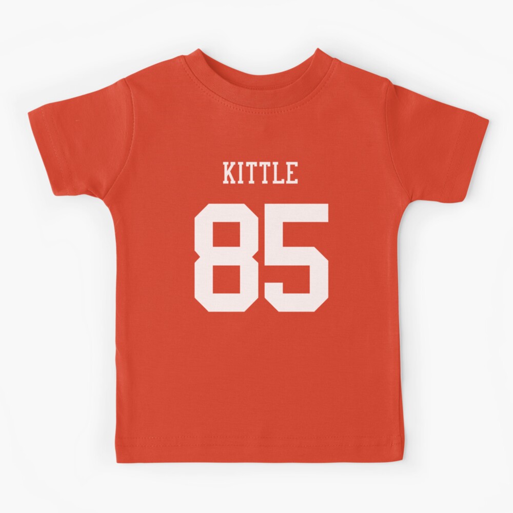 Kittle Jersey Red Kids T-Shirt for Sale by reevevi