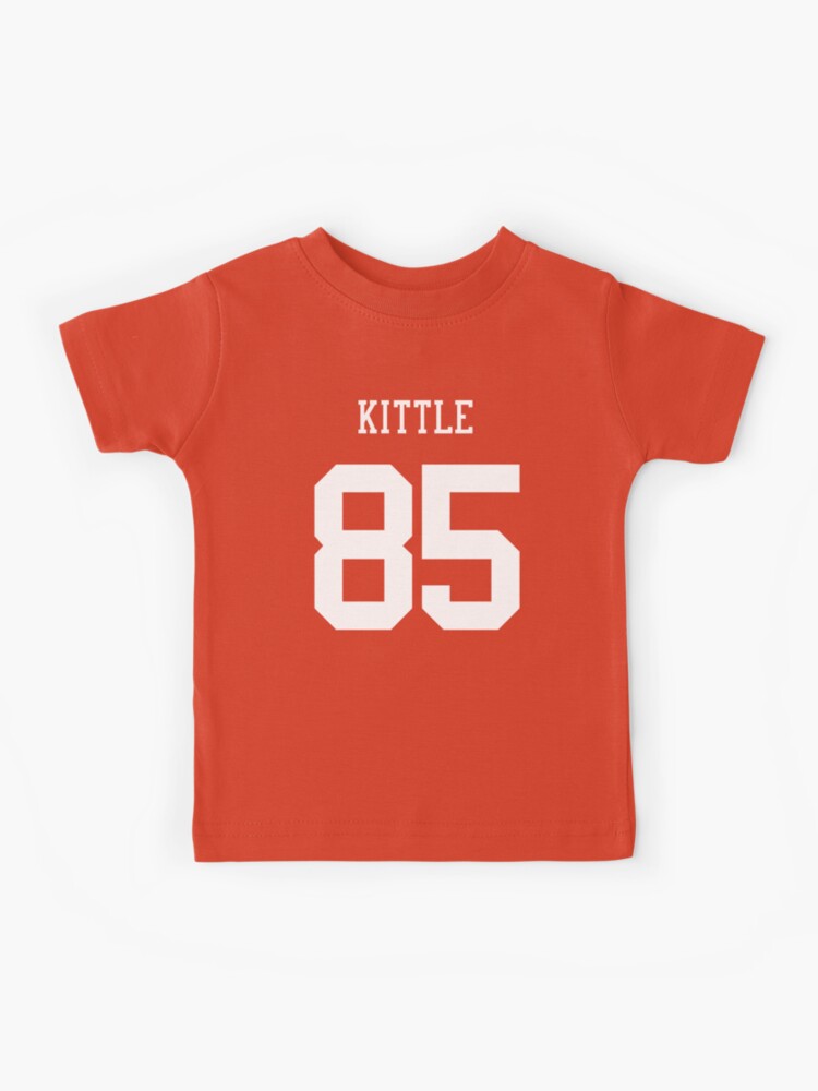 Kittle Jersey Red Kids T-Shirt for Sale by reevevi