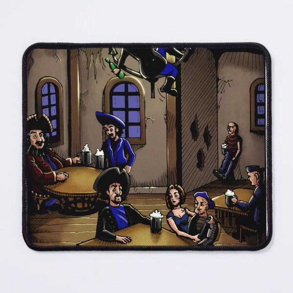 Item preview, Monkey Island Scumm bar designed and sold by luisetei.