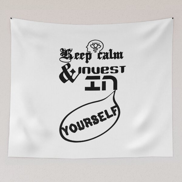 Item preview, Keep calm and invest in yourself.,,V1.  designed and sold by Chakilogy.