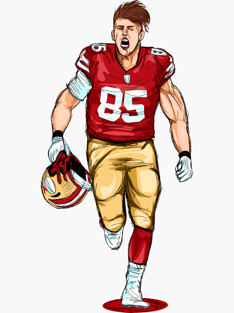 New with tags, Fast delivery San Francisco 49ers George Kittle No. 85 Jersey