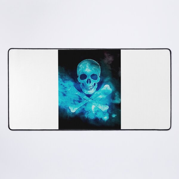 Item preview, Scary Pirate Neon Skeleton Face design designed and sold by Dven-Clothes.