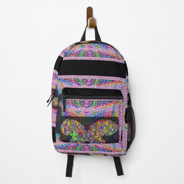 Item preview, Pretty Mosaic Butterfly Pattern Colorful Design designed and sold by EarthArtDesigns.