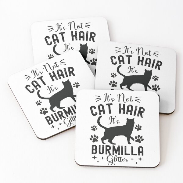 Item preview, It's Not Cat Hair It's Burmilla Glitter, Funny Burmilla Cat Owner Quotes, Burmilla Kitty Owner Gifts designed and sold by PRINTED ..