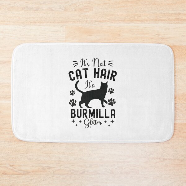 Item preview, It's Not Cat Hair It's Burmilla Glitter, Funny Burmilla Cat Owner Quotes, Burmilla Kitty Owner Gifts designed and sold by PRINTED ..