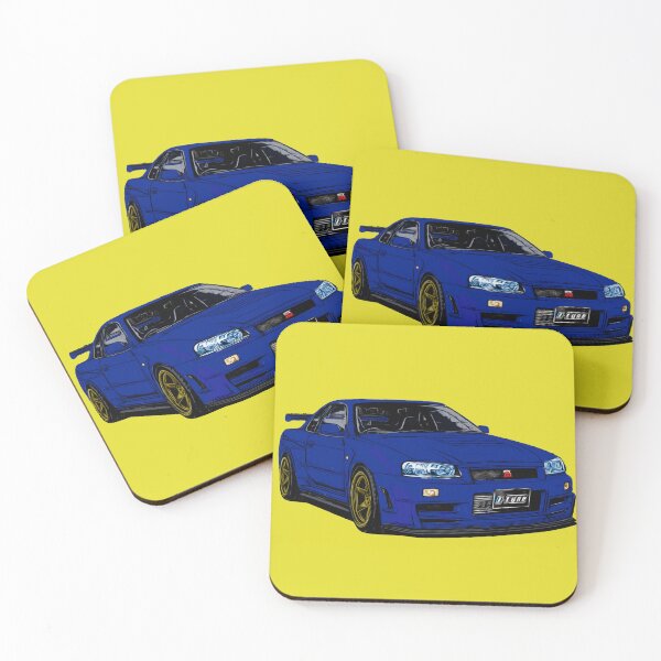 Item preview, R34 skyline Blue  designed and sold by Goni20.