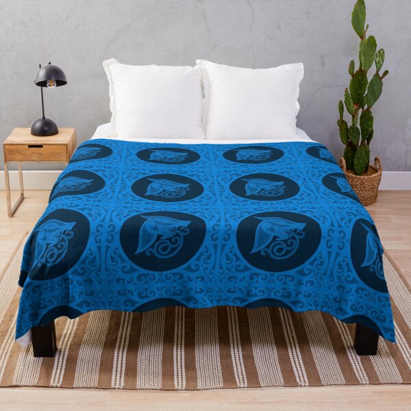 Item preview, Blue Fairytale Dragon Tile designed and sold by OspreyRune.