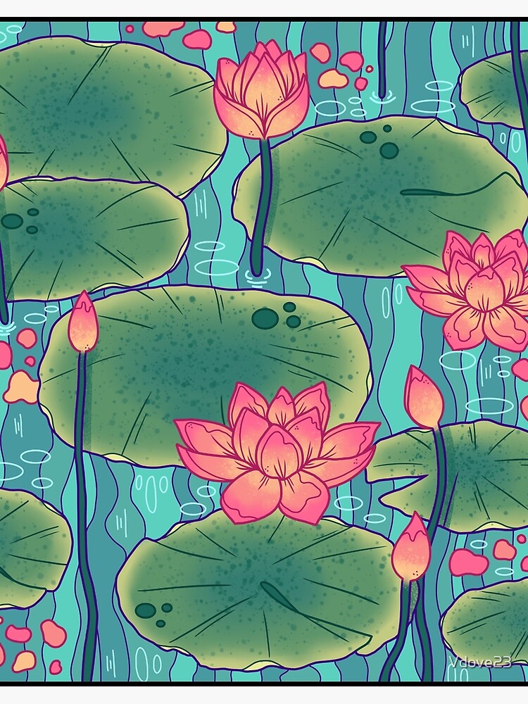 Lily pad pattern