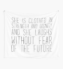 Christian Quote Wall Tapestry