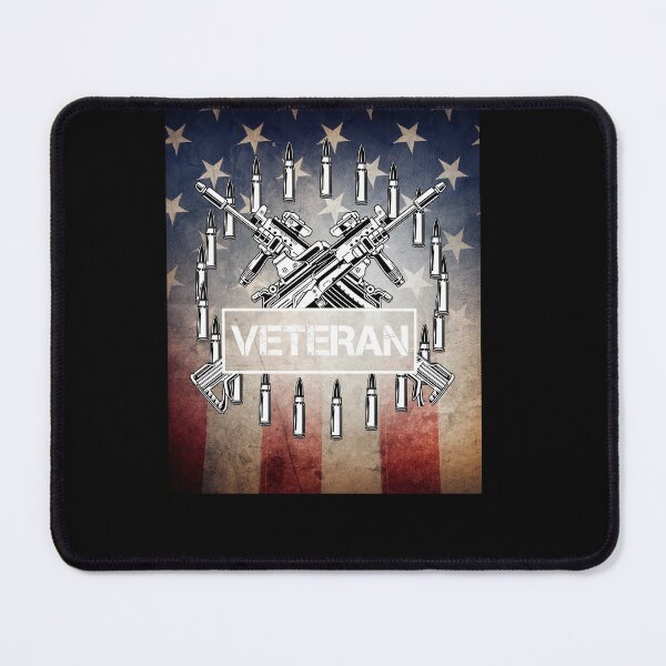 Item preview, United States Veteran with American Flag designed and sold by TjsDesignsnMore.
