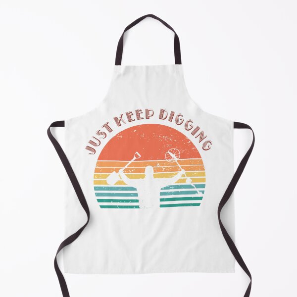 Item preview, retro sunset just keep digging  designed and sold by TipTopTapo.
