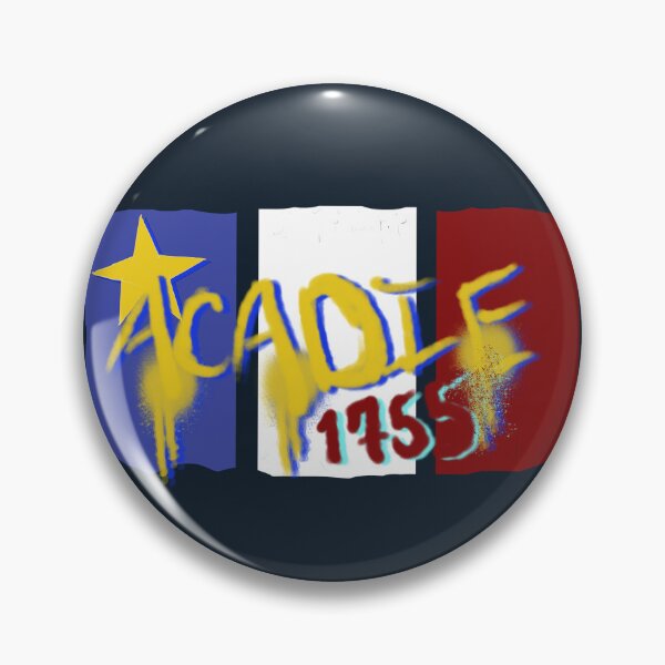 Item preview, Acadien Flag Ripple with Acadie 1755 Text - Acadian designed and sold by jolabrese.