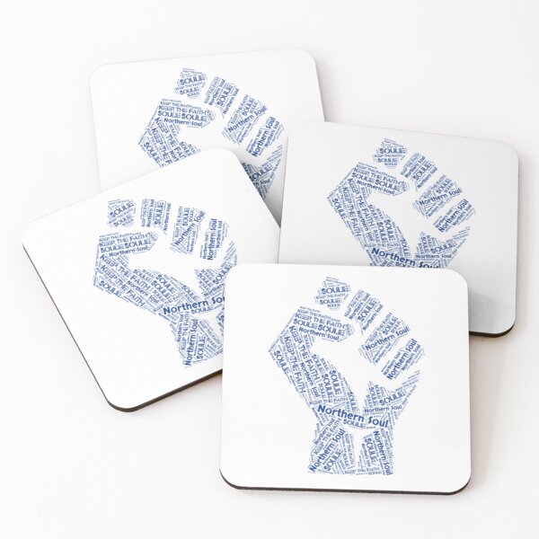 Item preview, Northern Soul Fist Word Art (Colour) designed and sold by NorthernSoulz.