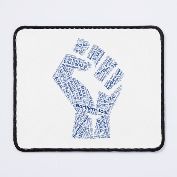 Item preview, Northern Soul Fist Word Art (Colour) designed and sold by NorthernSoulz.