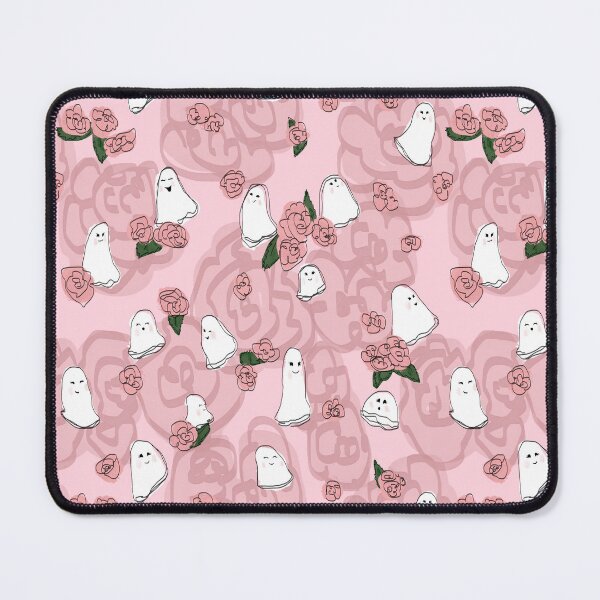 Item preview, Pink Ghosties with Flowers designed and sold by TooCoolUnicorn.