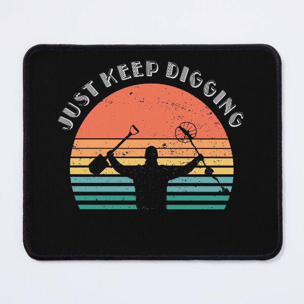 Item preview, Detector retro sunset just keep digging  designed and sold by TipTopTapo.