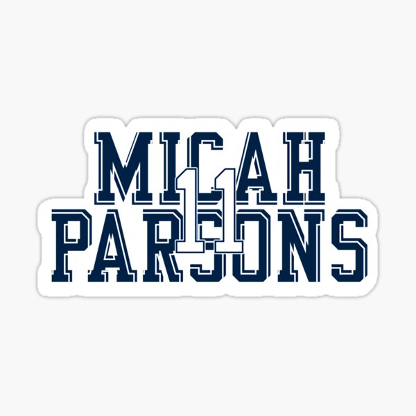 Micah PARSONS #11 Dallas Cowboys Fan RB Play Sticker Decal Bumper Car  Window 4