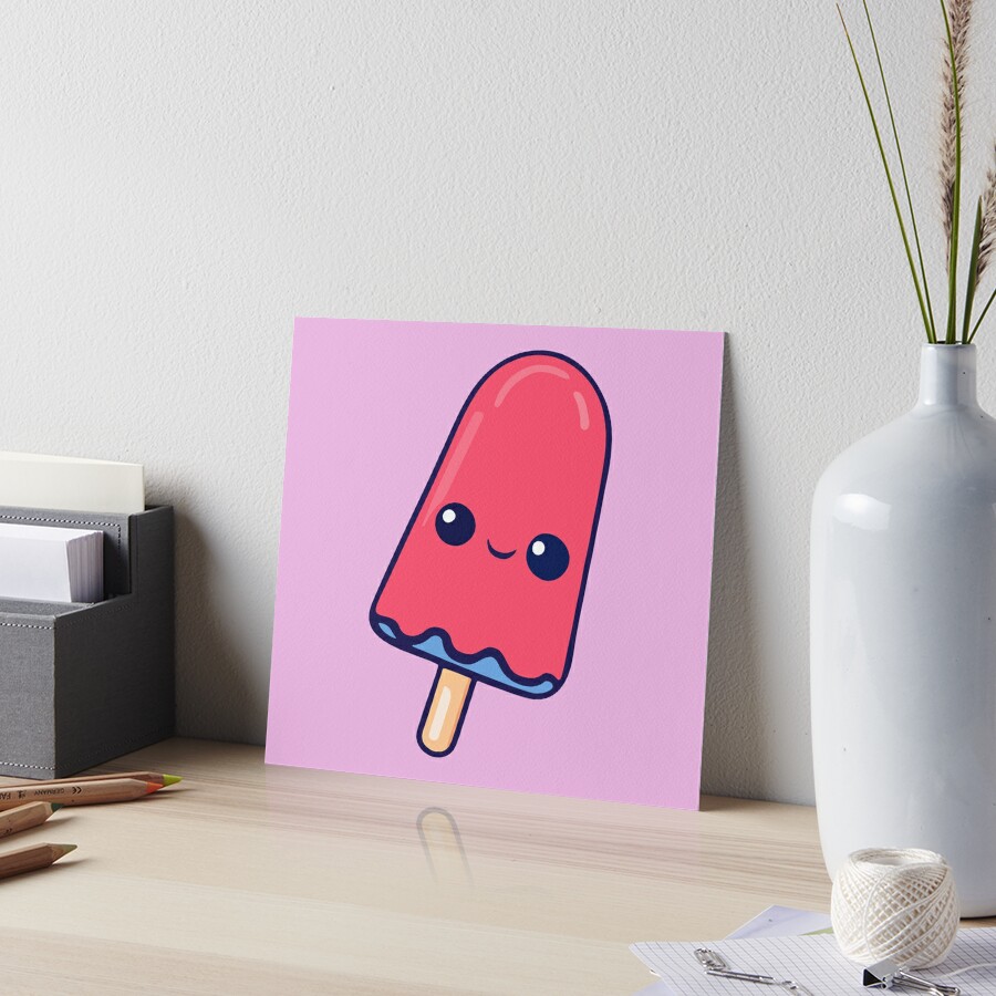 Cute Kawaii Popsicle Sticker