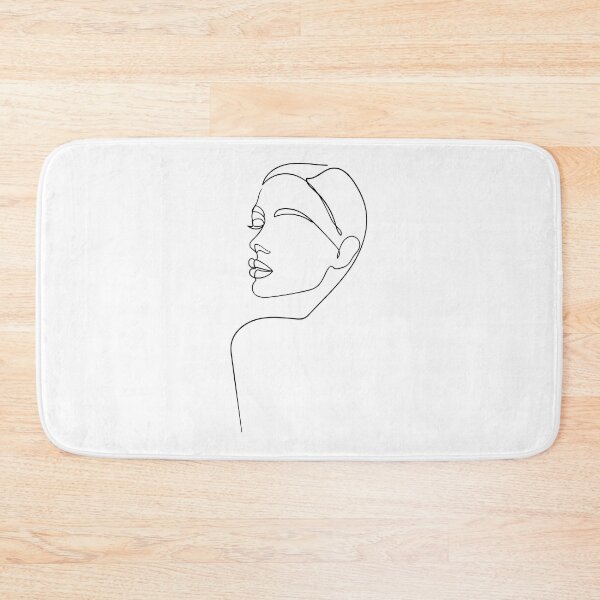Item preview, Black Line Art , Woman Line Draw Illustration  designed and sold by Ireneart369.
