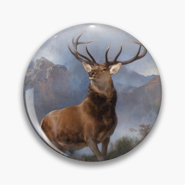 Item preview, THE MONARCH OF THE GLEN Red Deer Stag designed and sold by BulganLumini.