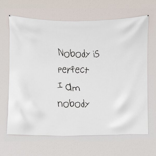 Item preview, Nobody is perfect designed and sold by Ian McKenzie.