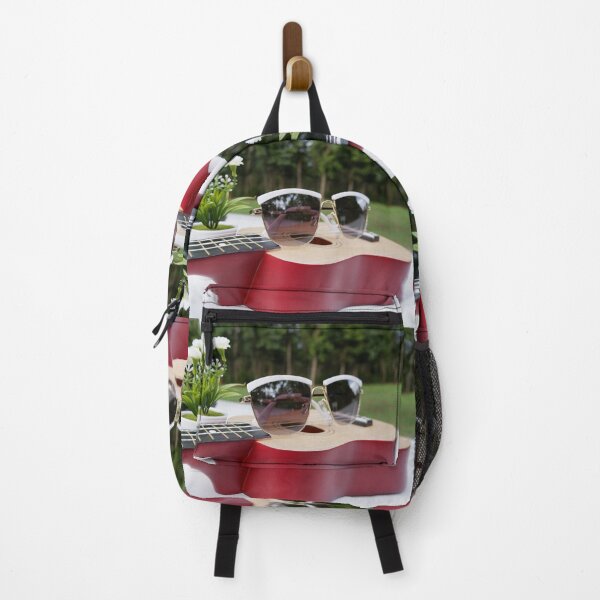 Item preview, Glasses that stand out on the little red guitar. designed and sold by ATime7Day.