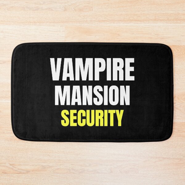 Item preview, Vampire Mansion Security| Funny Halloween Costume| Halloween Party| Humorous designed and sold by Artventurous.
