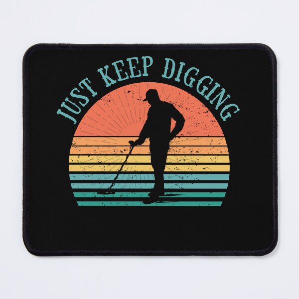 Item preview, Detector retro sunset just keep digging  designed and sold by TipTopTapo.