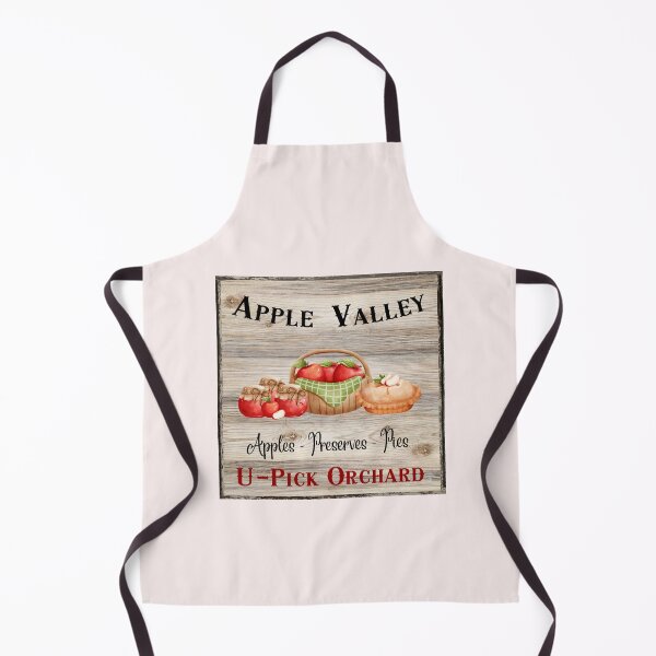 Item preview, Apple Valley Orchard Country Sign Wall Decor/Apple Picking Sign/ Apple Orchard Apron/ Fall Apple Orchard Decor/ Autumn Pillows and Throws designed and sold by KingdomKubs.