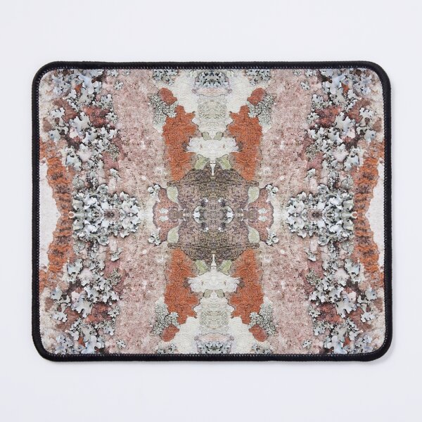 Item preview, Attach Let Live Tree Lichen Pattern Rust, Blues, Creams designed and sold by SpiritGifts.