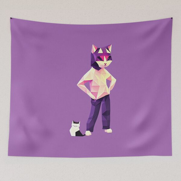 Item preview, Tom and His Cat designed and sold by PolygonXYZ.