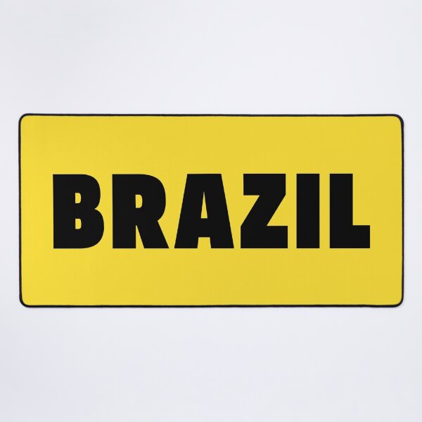 Item preview, BRAZIL (Black on Yellow) designed and sold by STUDIO-72.