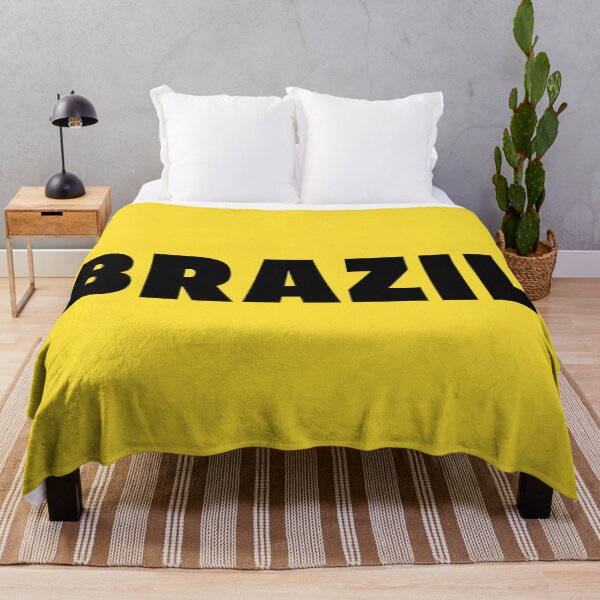 Item preview, BRAZIL (Black on Yellow) designed and sold by STUDIO-72.