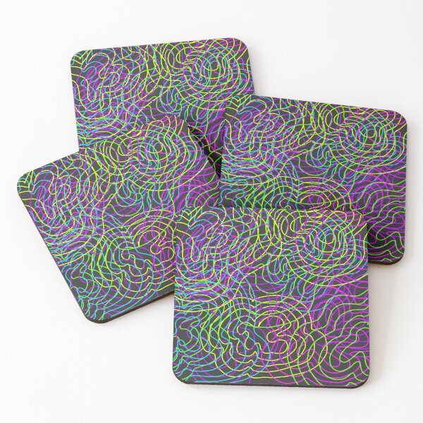 Item preview, Abstract Neon Rings designed and sold by SallyHammond.
