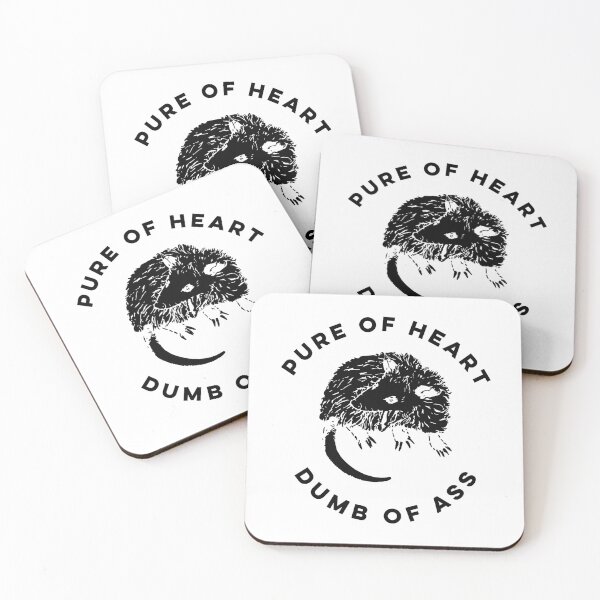 Item preview, Pure of heart Dumb of ass designed and sold by edithroses.