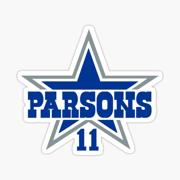 Micah Parsons Dallas Cowboys Sticker for Sale by SpursOnShirts