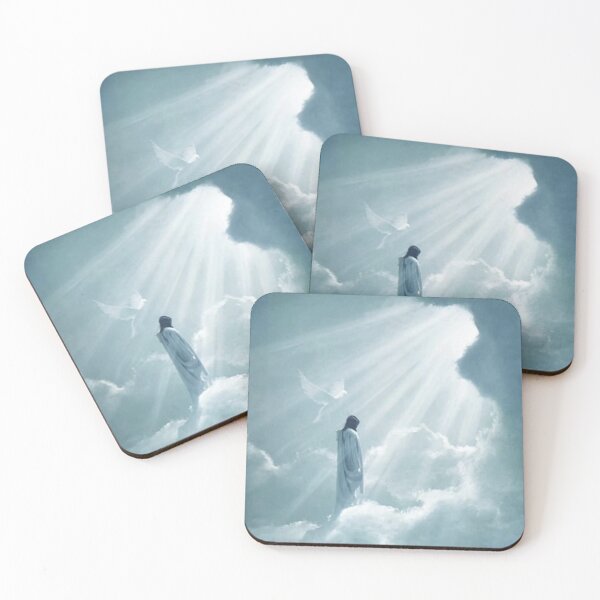 Item preview, Jesus Christ Entering the Light Of Heaven designed and sold by Rowena Jones.
