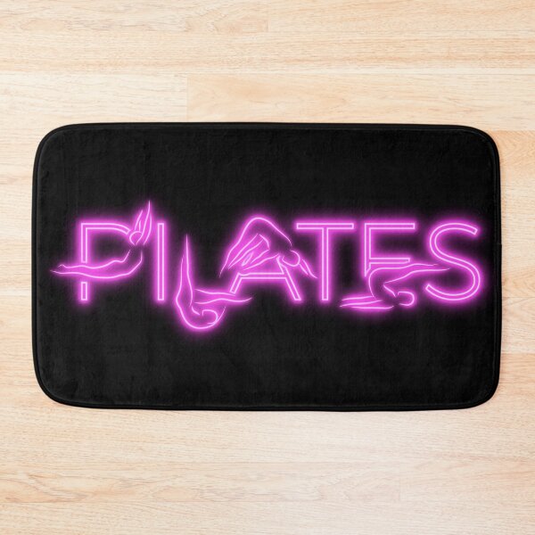 Item preview,  Pilates poses in PILATES word neon effect designed and sold by sashica.
