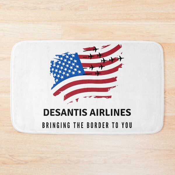 Item preview, Desantis Airlines Bringing The Border To You designed and sold by bartdesigner.